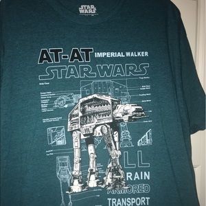 Star Wars 2X Men’s T-Shirt AT-AT Walker